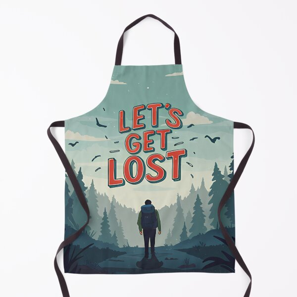Item preview, "Let’s Get Lost – Into the Wilderness designed and sold by krasioams.