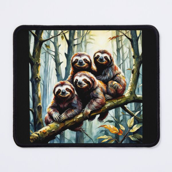 Item preview, Fluffy Cute Sloth - Bicho Preguica#5 designed and sold by Helios Be. Lavsh.