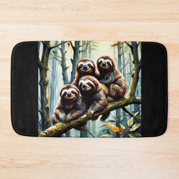 Item preview, Fluffy Cute Sloth - Bicho Preguica#5 designed and sold by Helios Be. Lavsh.