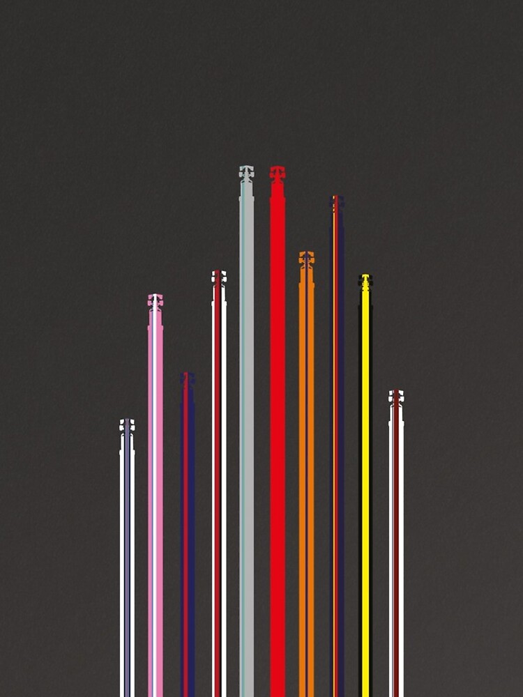 Minimalist F1 2018 Kunst von BRoebuck