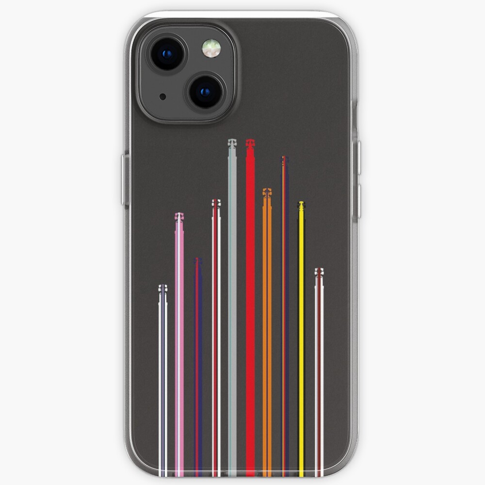 Minimalist F1 2018 Kunst iPhone-Hülle