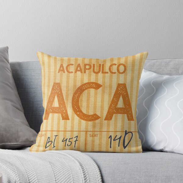 Item preview, Acapulco Braniff vintage tag designed and sold by LostTravelersLab.