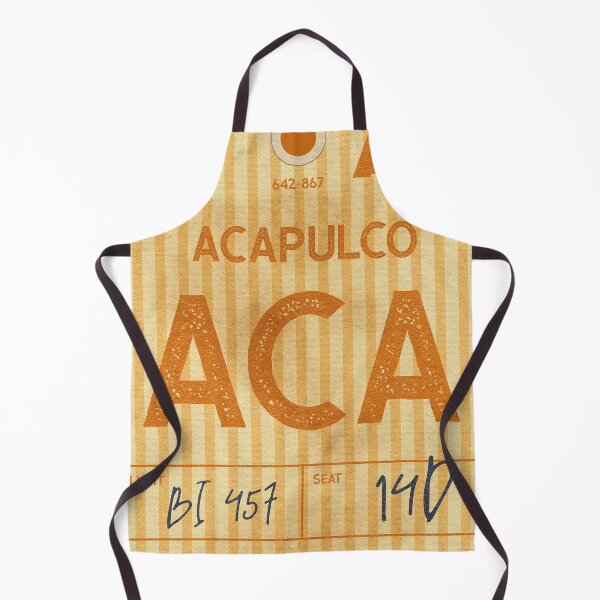 Item preview, Acapulco Braniff vintage tag designed and sold by LostTravelersLab.