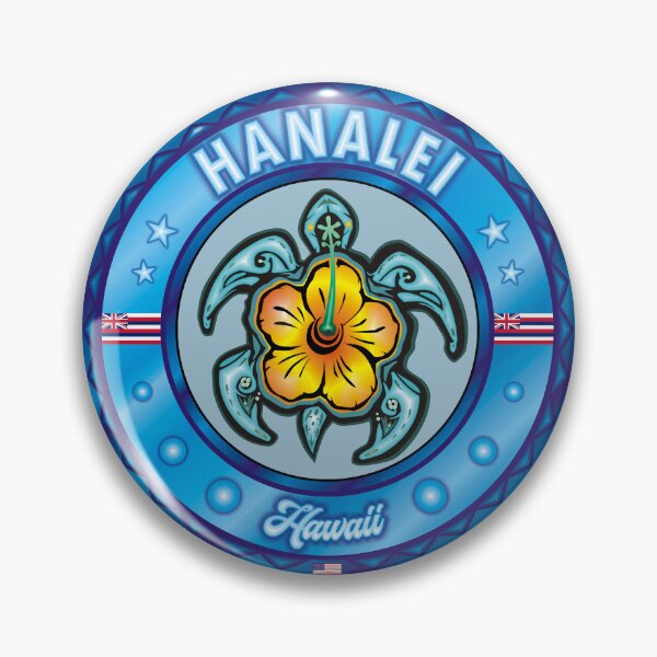 Item preview, Hanalei Hawaii sea turtle hibiscus designed and sold by studioss76.