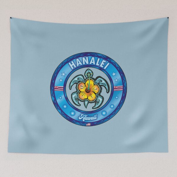 Item preview, Hanalei Hawaii sea turtle hibiscus designed and sold by studioss76.