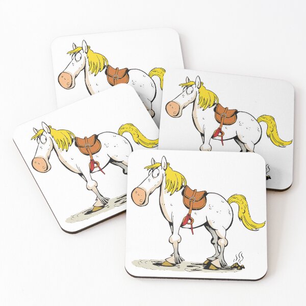 Item preview, Smiling Cartoon Horse designed and sold by mermaids001.