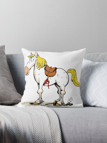 Item preview, Smiling Cartoon Horse designed and sold by mermaids001.