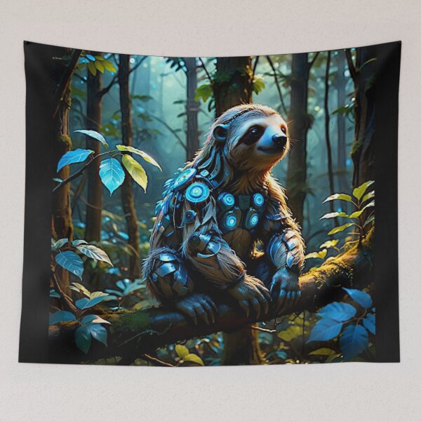 Item preview, Fluffy Cute Sloth - Bicho Preguica#7 designed and sold by Helios Be. Lavsh.