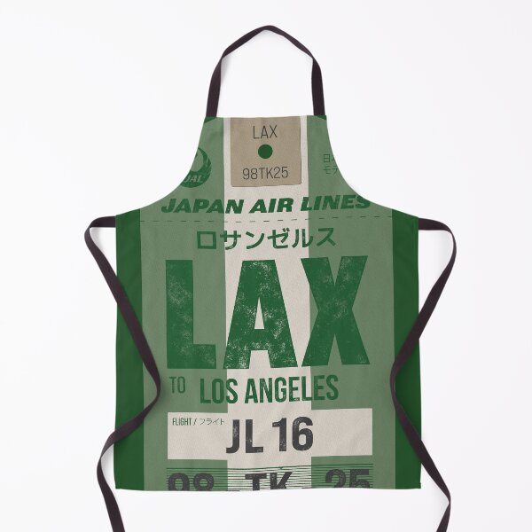Item preview, Jal vintage tag Los Angeles designed and sold by LostTravelersLab.