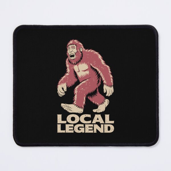 Item preview, Funny Bigfoot "Local Legend" Vintage  – Distressed Sasquatch Design designed and sold by paulo silveira.