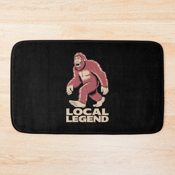 Item preview, Funny Bigfoot "Local Legend" Vintage  – Distressed Sasquatch Design designed and sold by paulo silveira.