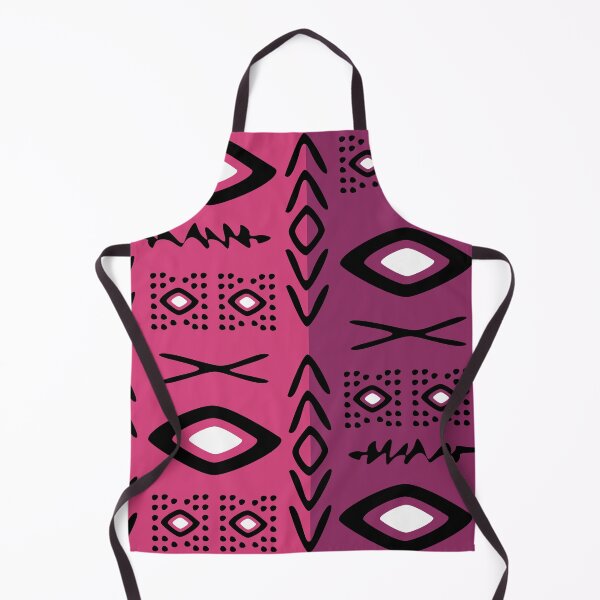 Item preview, Pink Bogolan pattern designed and sold by Wolagno.