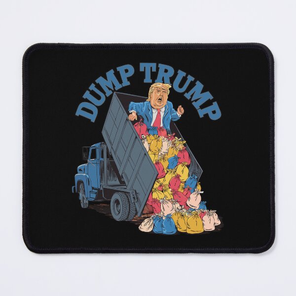 Item preview, Dump Trump, Trump Getting Dumped out the Garbage Truck designed and sold by SubtleSplit.