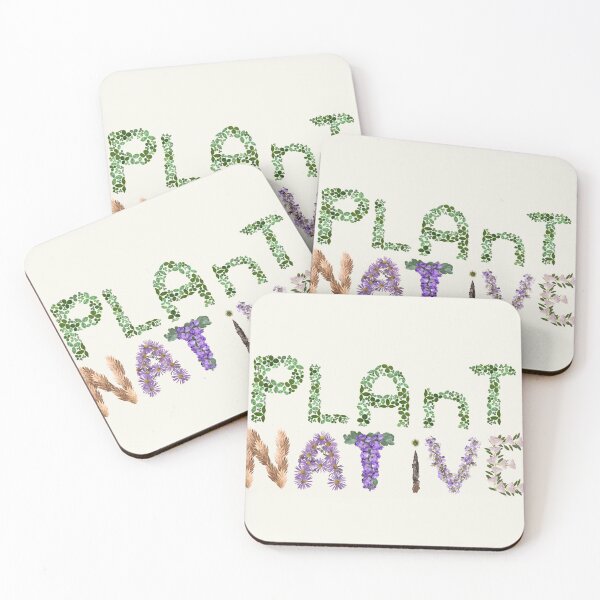 Item preview, Plant Native Species, Support Local Wildlife designed and sold by EveryDayDabble.