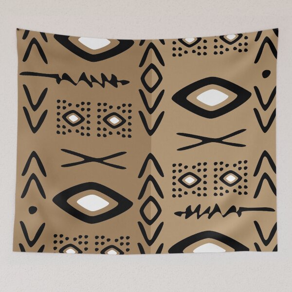 Item preview, Bogolan Africa pattern designed and sold by Wolagno.