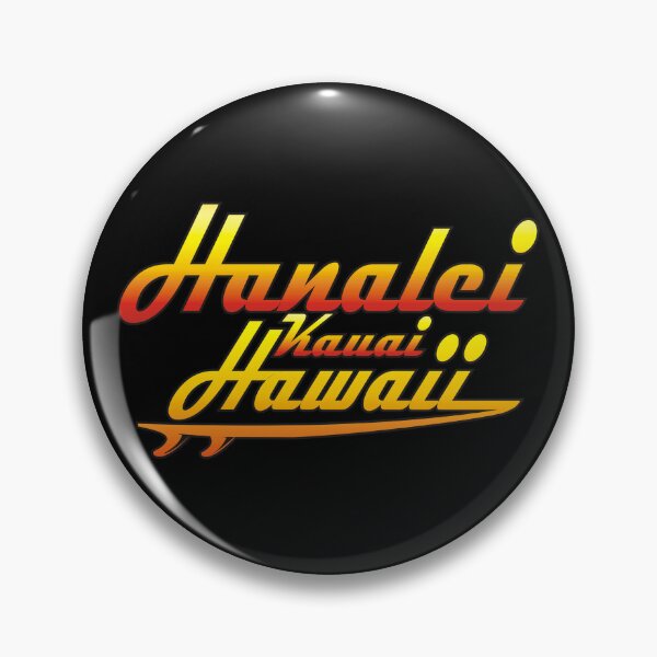 Item preview, Hanalei Kauai Hawaii surf lettering designed and sold by studioss76.