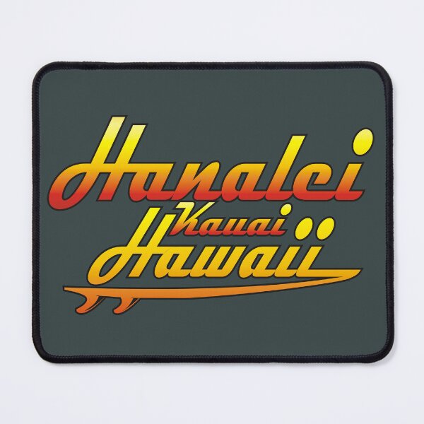 Item preview, Hanalei Kauai Hawaii surf lettering designed and sold by studioss76.