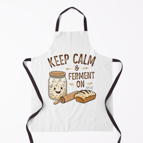 Item preview, Keep Calm & Ferment On – A Sourdough Lover’s Mantra designed and sold by Dopamine Daydream.