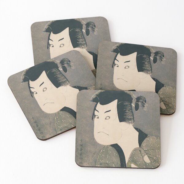Item preview, Sharaku – Actor Sakata Hangorō III as Fujikawa Mizuemon | Ukiyo-e Art designed and sold by store-wasabi.