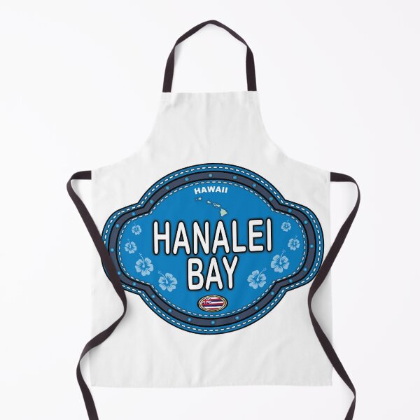 Item preview, Hanalei Bay Hawaii stitching effect emblem designed and sold by studioss76.