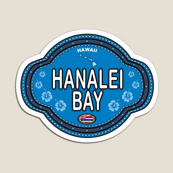 Artikel-Vorschau von Emblem mit Näheffekt von Hanalei Bay Hawaii, designt und verkauft von studioss76.