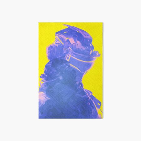 Artikel-Vorschau von Cyber Punk Visier Krieger Pop Art Gelb, designt und verkauft von popartdemo.