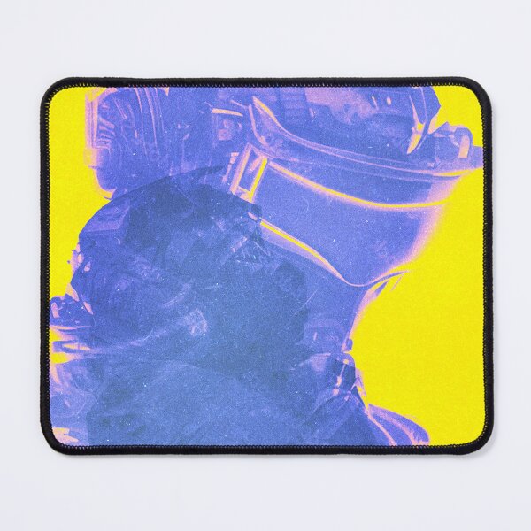 Item preview, Cyber Punk Visor Warrior Pop Art Yellow designed and sold by popartdemo.