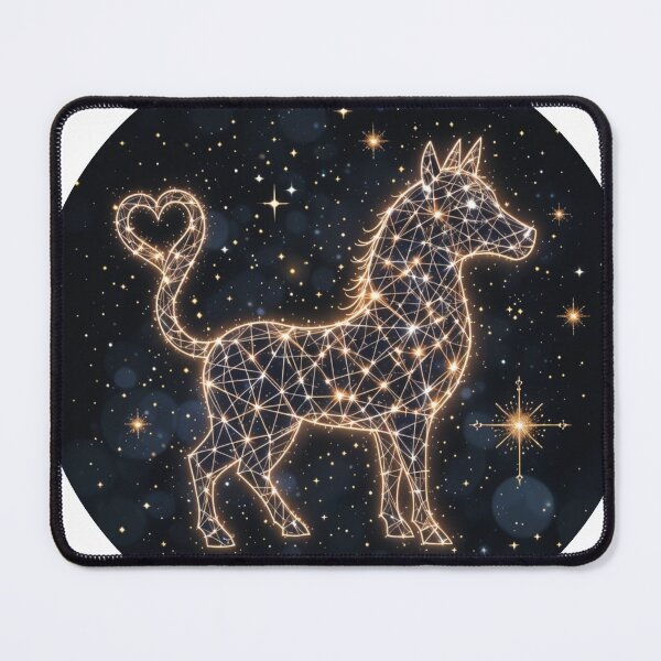 Item preview, Celestial Unicorn Glow: Mystical Constellation Art designed and sold by latelierdechris.