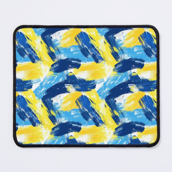 Item preview, Expressive Blend of Blue and Yellow Shades designed and sold by MidArtForge.