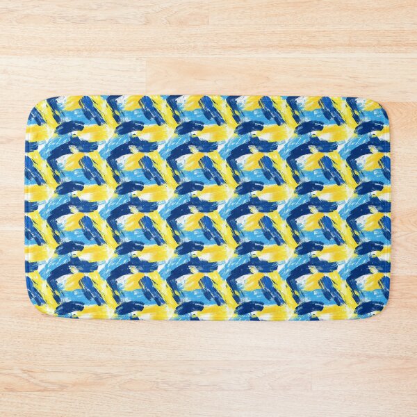 Item preview, Expressive Blend of Blue and Yellow Shades designed and sold by MidArtForge.