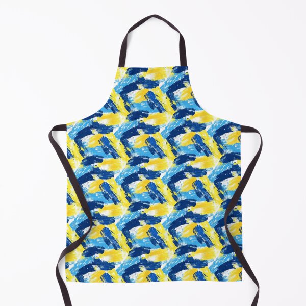 Item preview, Expressive Blend of Blue and Yellow Shades designed and sold by MidArtForge.