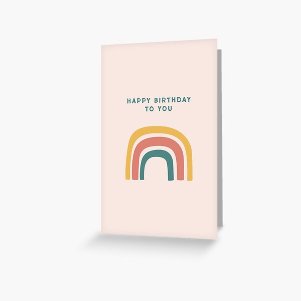 Artikel-Vorschau von Alles Gute zum Geburtstag, Regenbogen, designt und verkauft von mintandmabel.