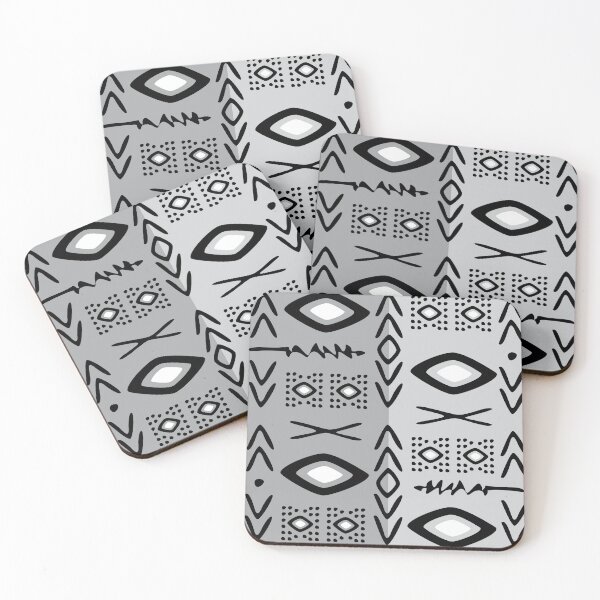 Item preview, Bogolan patterned fabric designed and sold by Wolagno.