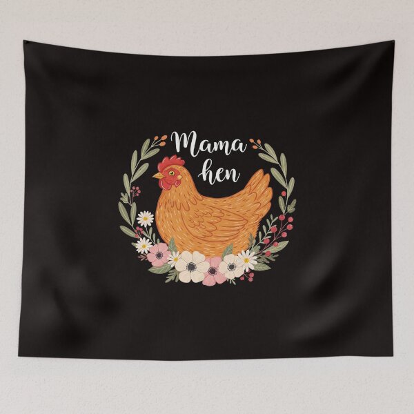 Item preview, Cute Mama Hen Floral Moms designed and sold by Alex Songs.
