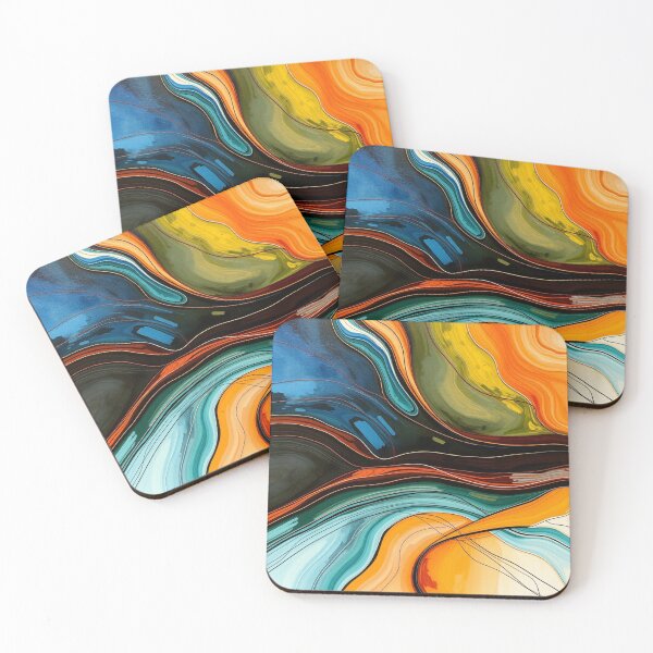 Item preview, Chocolate Flow Abstract designed and sold by 0penvimark.
