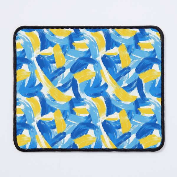 Item preview, Expressive Blend of Blue and Yellow Shades designed and sold by MidArtForge.