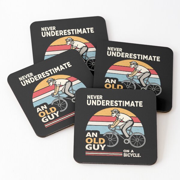 Item preview, Never Underestimate An Old Guy designed and sold by ThatBBStore.