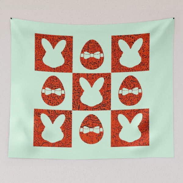 Item preview, Hoppy Easter Checkers designed and sold by Syrupulse.