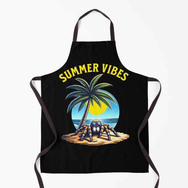 Item preview, Summer Vibes - cool spider on the beach designed and sold by ReneMM.