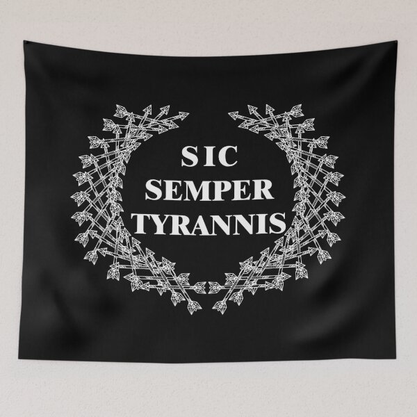 Aperçu de l'œuvre Sic semper tyrannis créée et vendue par remerasnerdas.