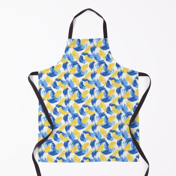 Item preview, Expressive Blend of Blue and Yellow Shades designed and sold by MidArtForge.