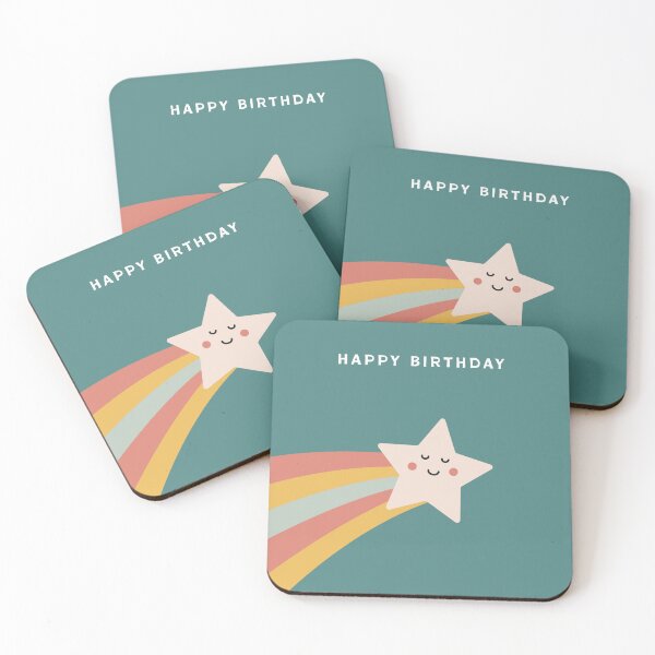 Item preview, Happy Birthday Shooting Star designed and sold by mintandmabel.