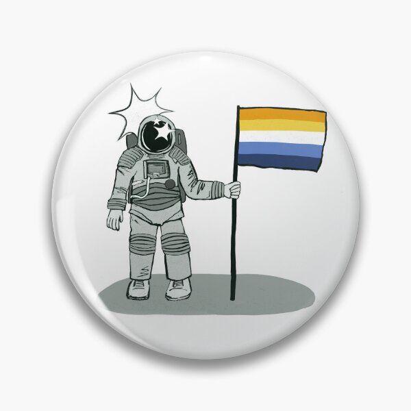 Item preview, Aro-Ace Pride Astronaut designed and sold by CarolinCreates.