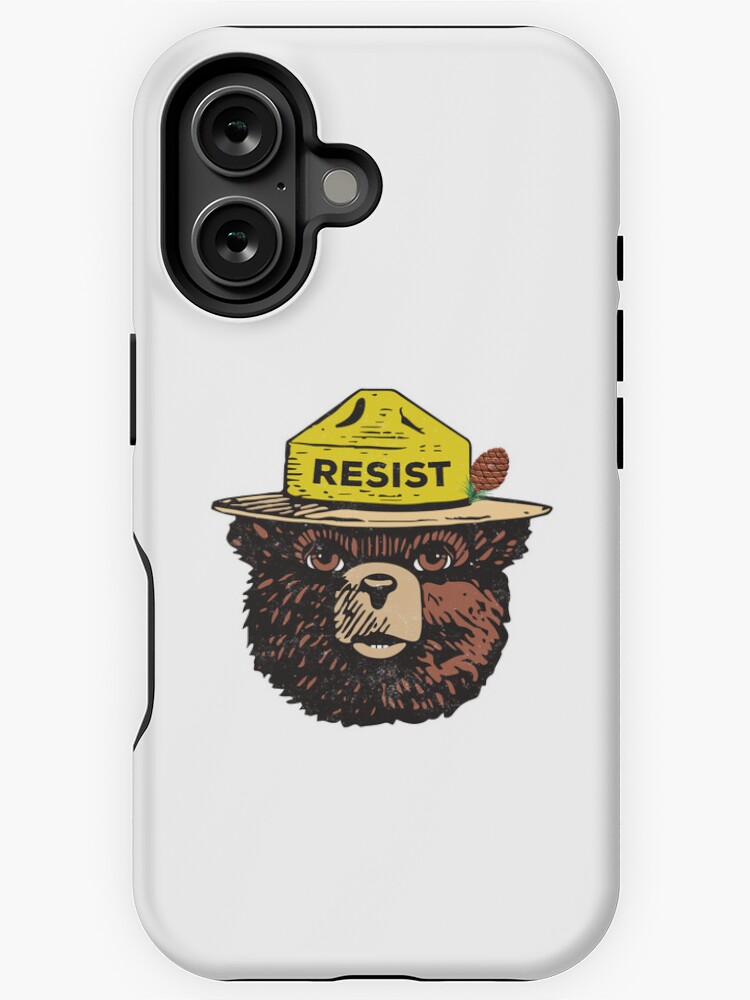 Thumbnail 1 von 4, iPhone-Hülle, Alt National Park Service Resist Bear - Schützen Sie unsere Parks designt und verkauft von MisterrAB.