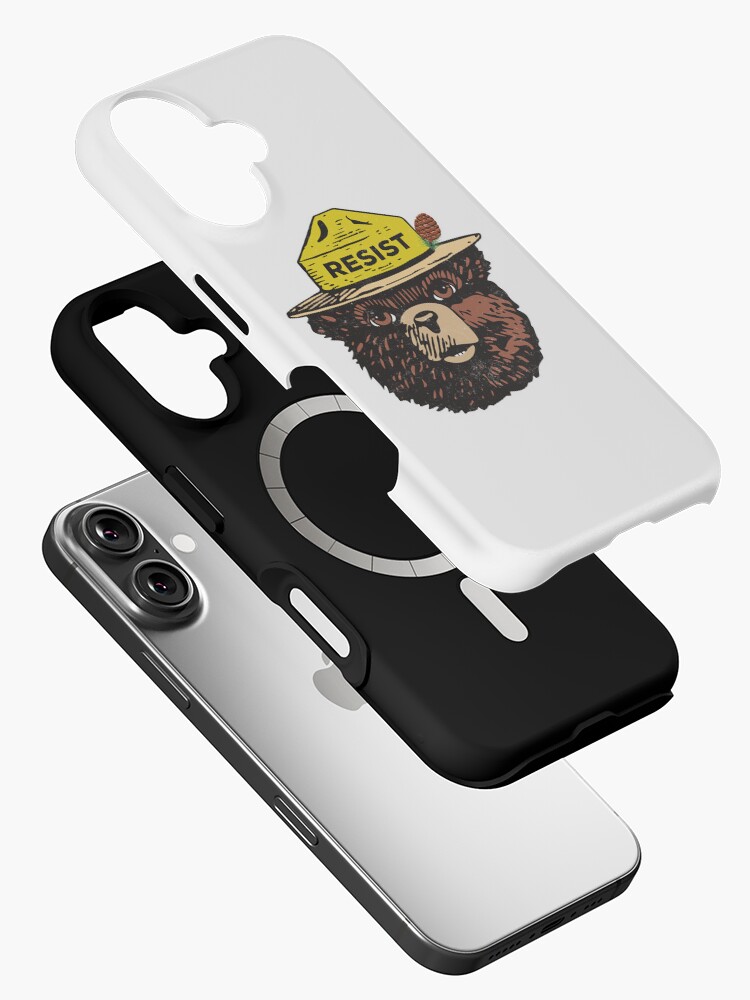 Thumbnail 2 von 4, iPhone-Hülle, Alt National Park Service Resist Bear - Schützen Sie unsere Parks designt und verkauft von MisterrAB.
