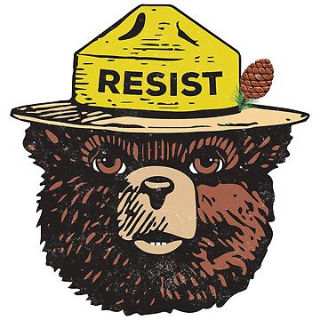 Artwork thumbnail, Alt National Park Service Resist Bear - Protect Our Parks by MisterrAB