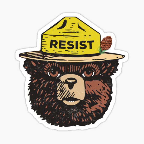 Item preview, Alt National Park Service Resist Bear - Protect Our Parks designed and sold by MisterrAB.