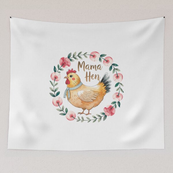 Item preview, Adorable Mama Hen Wreath Moms designed and sold by Alex Songs.