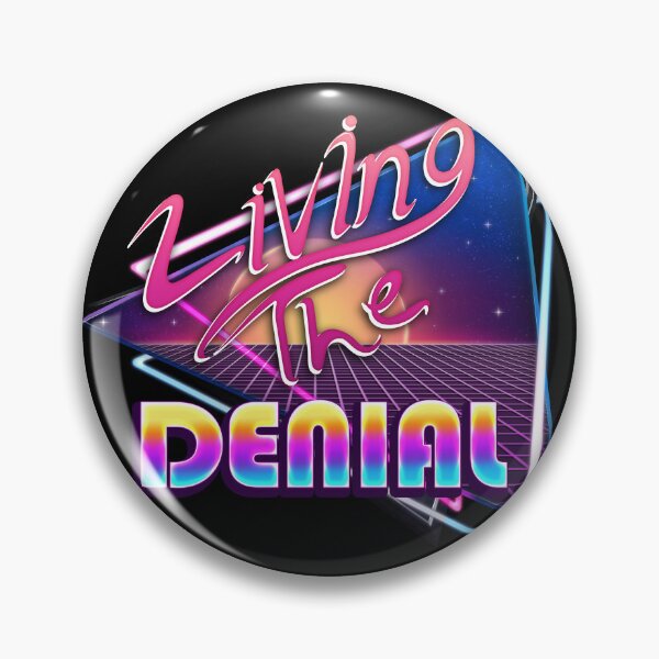 Item preview, Vaporwave Retro Living the Denial designed and sold by VincentVex.