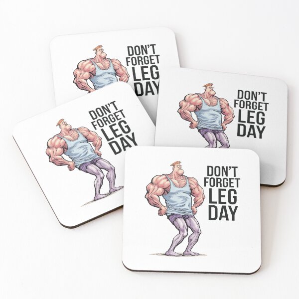 Item preview, Don't forget leg day, gym rat, fitness, meme, funnyfits70, Humor, Funny, retro, vintages, funny quotes, animal humor, designed and sold by FunnyFits70.
